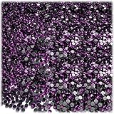 720pc Iron On Superior Quality Glass DMC HOTFIX Rhinestones Round 2mm (6ss) Tiny - Purple Amethyst