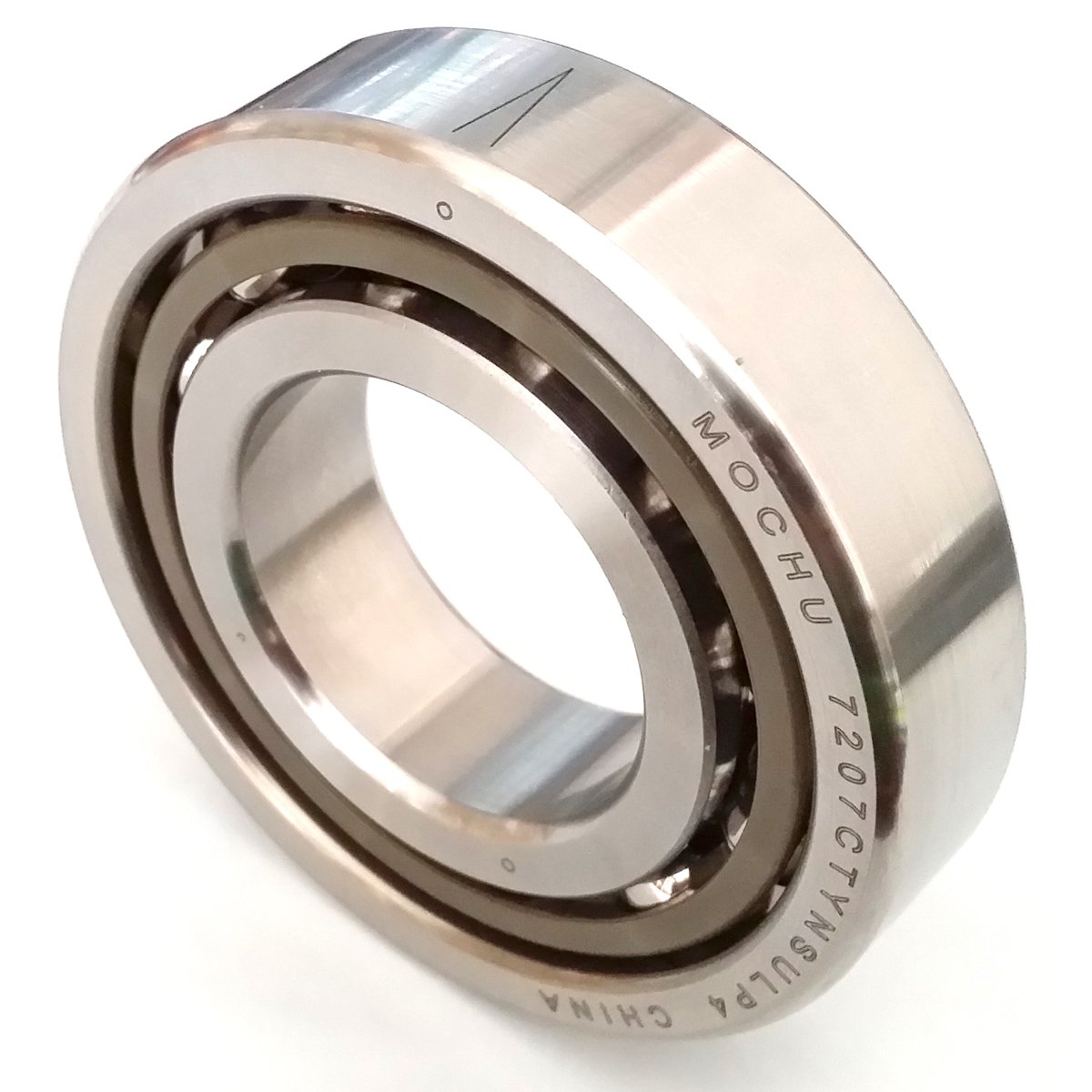 MOCHU 7207 7207C 7207CTYNSULP4 35X72X17 ABEC-7 Angular Contact Ball Bearing CNC 15° Contact Angle Universal Arrangement Metric