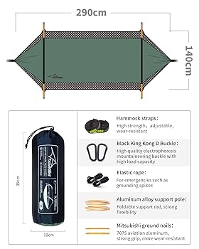 Amazon.com: Travel Bird Camping Hammock Tent with Mosquito
