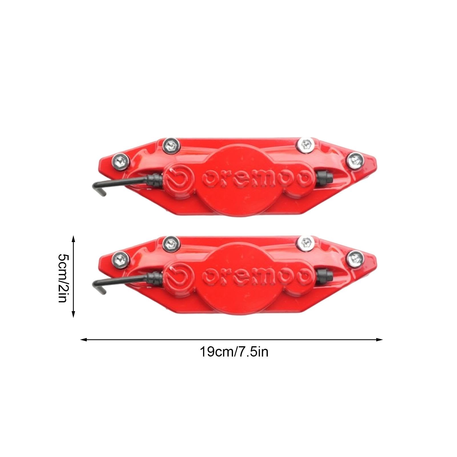Cubiertas de pinza de freno de disco, cubierta de pinza de coche, decoración de piezas de repuesto, cubiertas de pinza de freno de disco de coche, accesorios delanteros y traseros para SUV