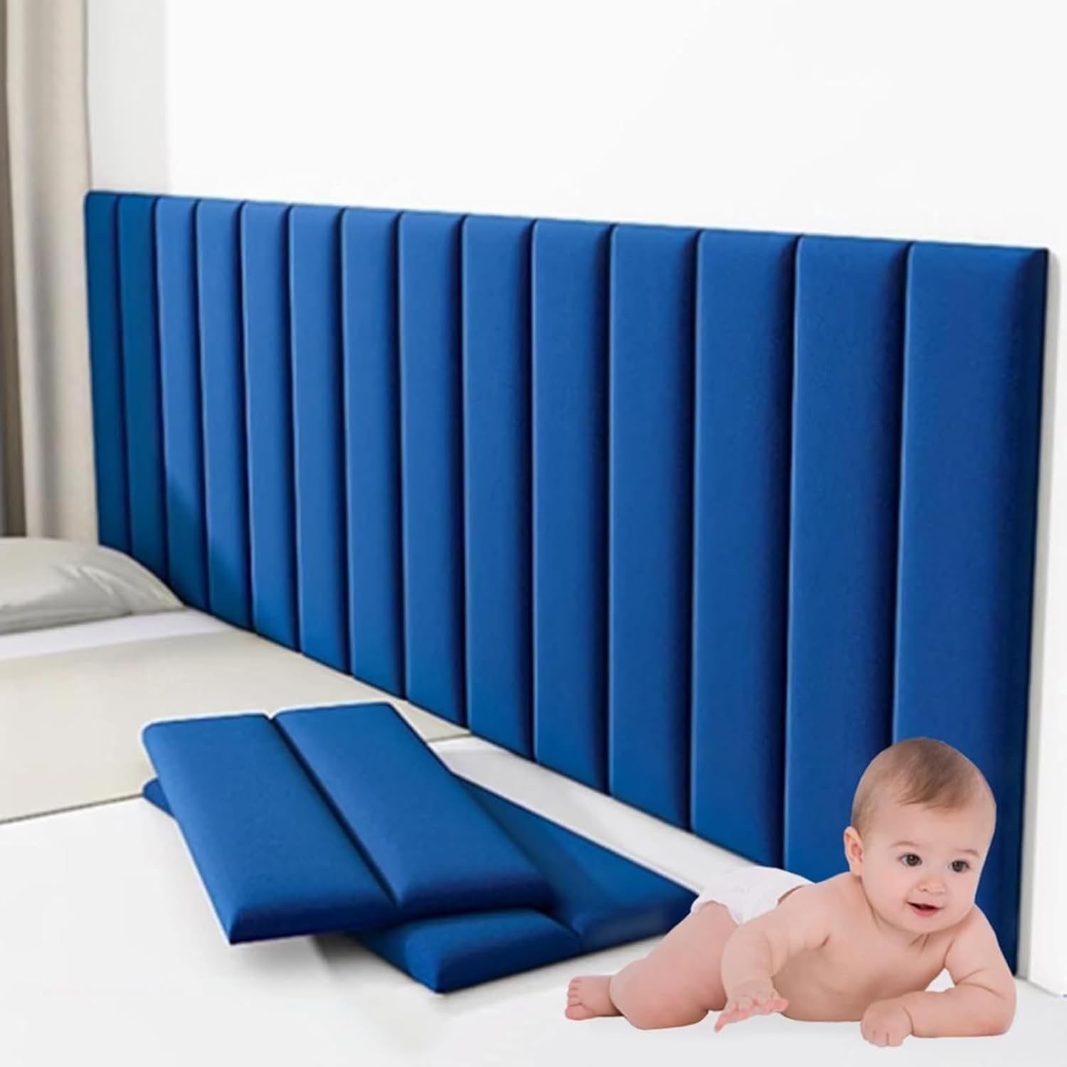 Coussins en flanelle douce pour habiller une chambre d'enfant
