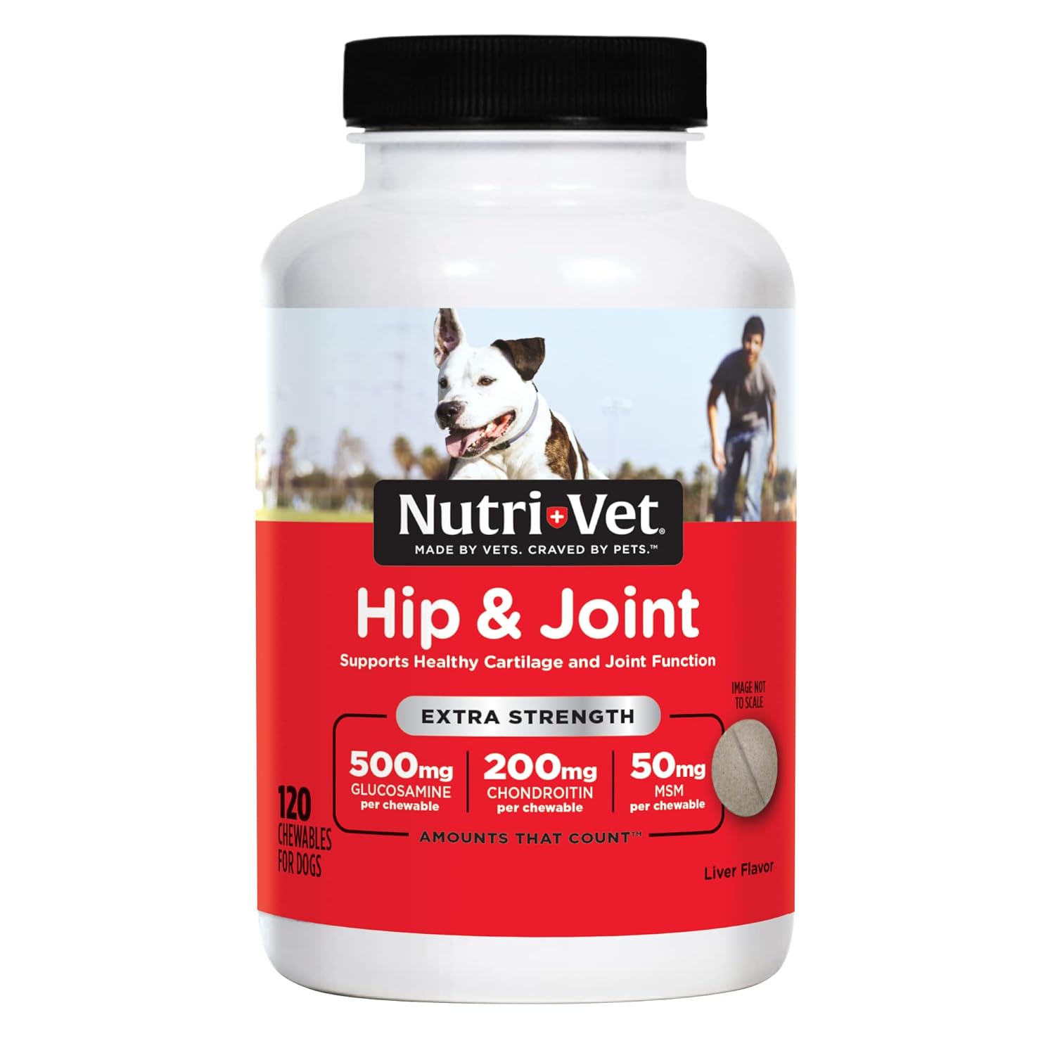NutriVet Hip & Joint Extra Strength Dog Joint Supplement Chews