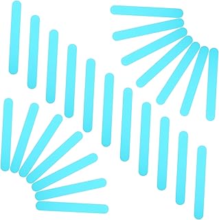 Hemobllo 25 piezas Unidades de Palitos para Lengua Depresores Multifuncionales para Mezcla y Uso Clínico Superficie sin Afilados Color Verde Reutilizable