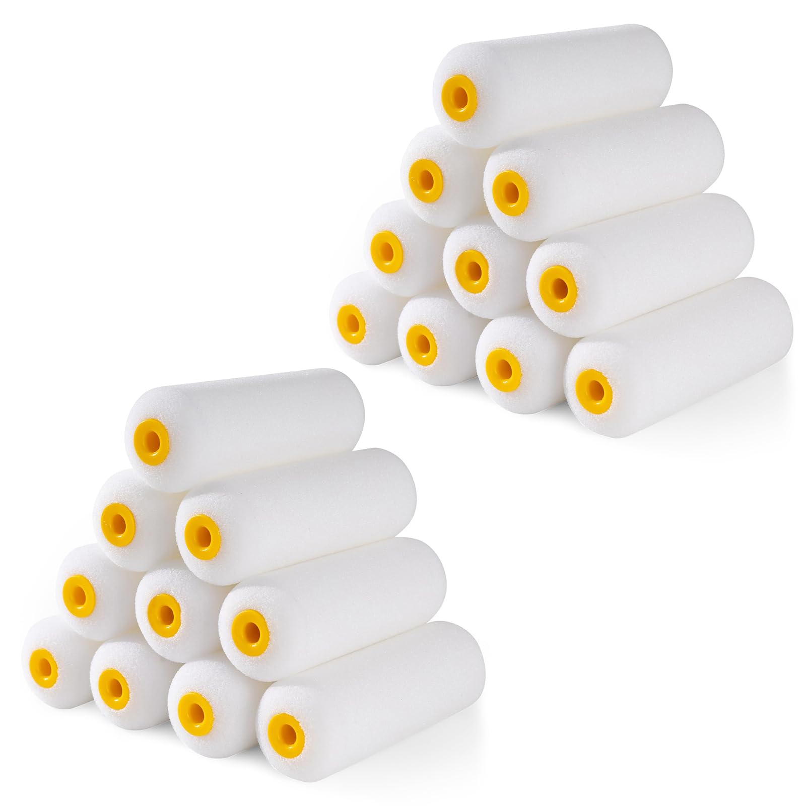 Mini Foam Paint Rollers - 10 Pack -17