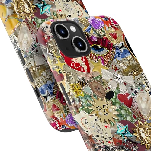 DorisMax for iPhone 13 Mini Case - Wireless Charging - Cute Wildflower by DorisMax - Used condition - Image 5