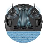 Electrolux Robô Aspirador de pó 4 em 1 Wi-Fi MOP Passa Pano Seco e Úmido até 1h40 de Bateria App Mapeamento Laser Inteligente e Base Carregamento Experience Sensor Antiqueda Experience ERB62 Bivolt — imagem 8