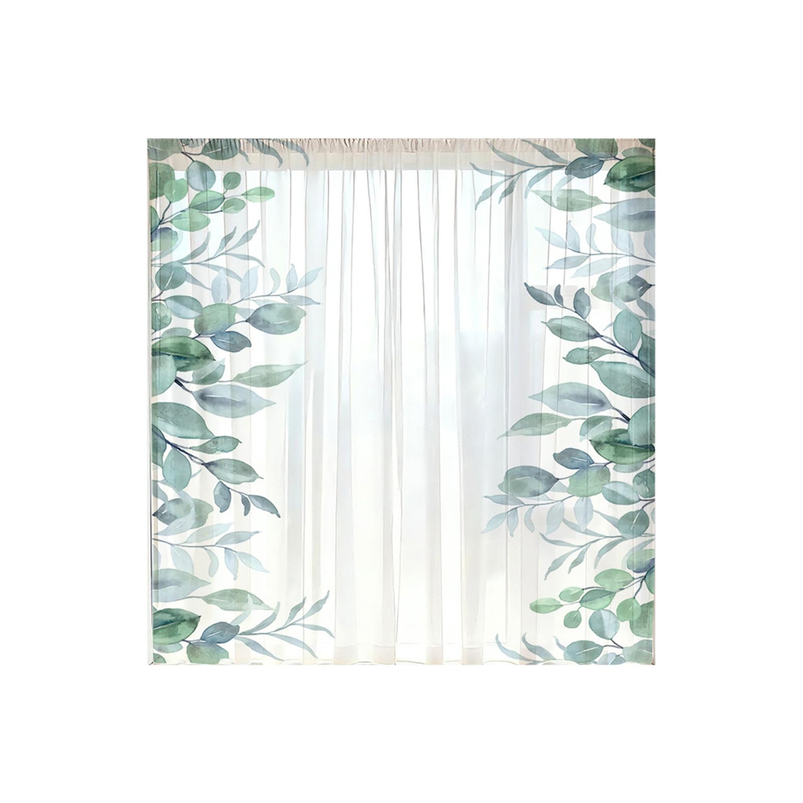 Tsophreniq Any Season Sheer Window Curtain Providing Continuous Natural Light with Enhances Privacy for Home Decoration Living Room Curtains