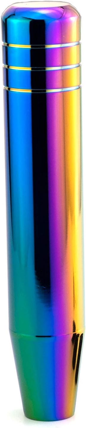 7.09" Gear Stick Shifter Knobs, Long Weighted Car Shift Handle Knob with Aluminum Alloy Fit Most Manual Automatic Transmissions, Multicoloured