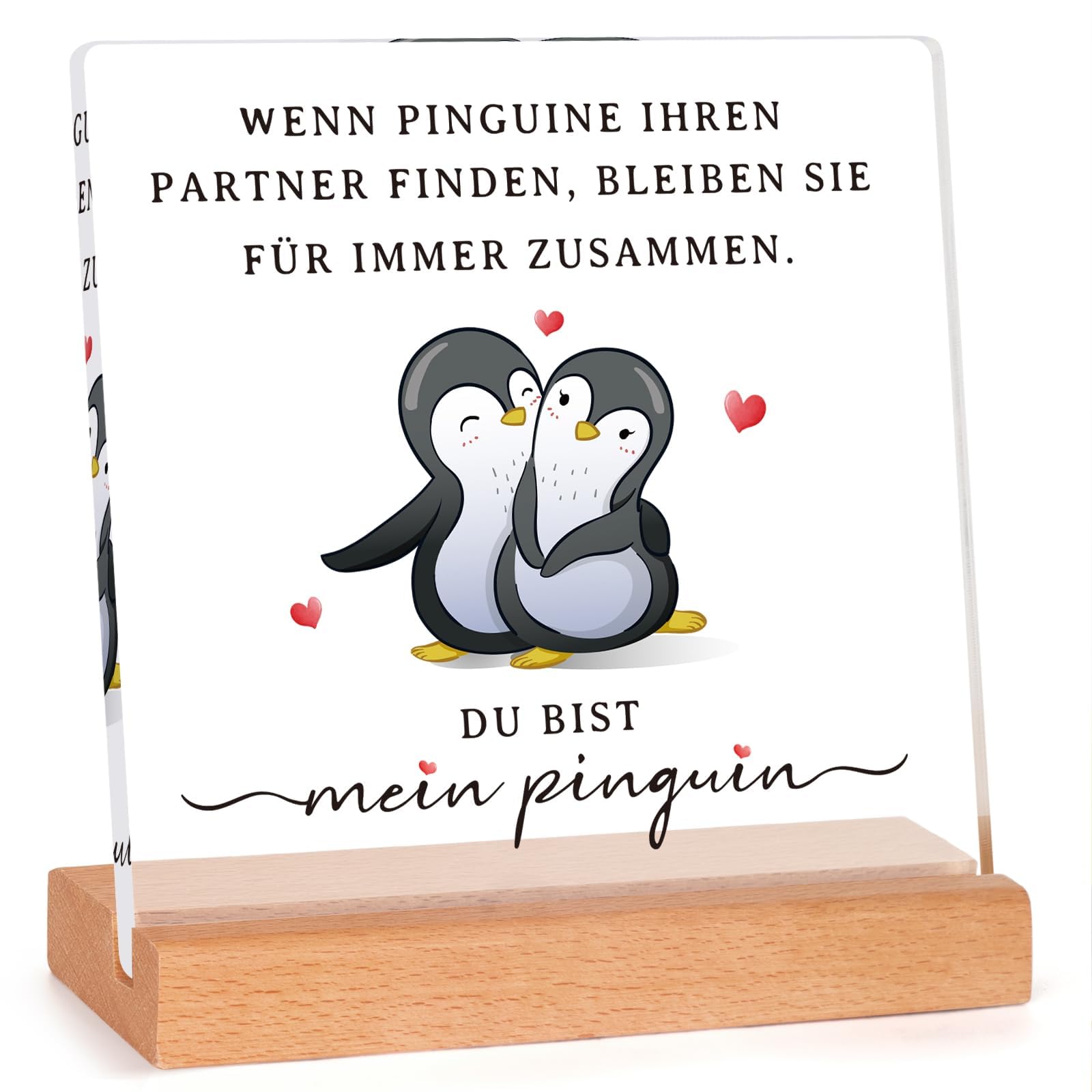 Juratar Holzschild Liebesbotschaft Geschenkidee