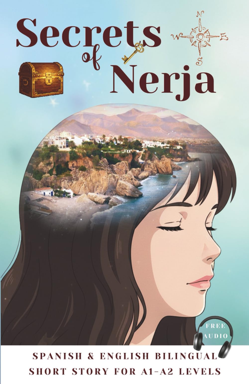 Secrets of Nerja: Spanish & English bilingual short story for A1-A2 levels (Secretos de Nerja – Bilingual Spanish Readers)