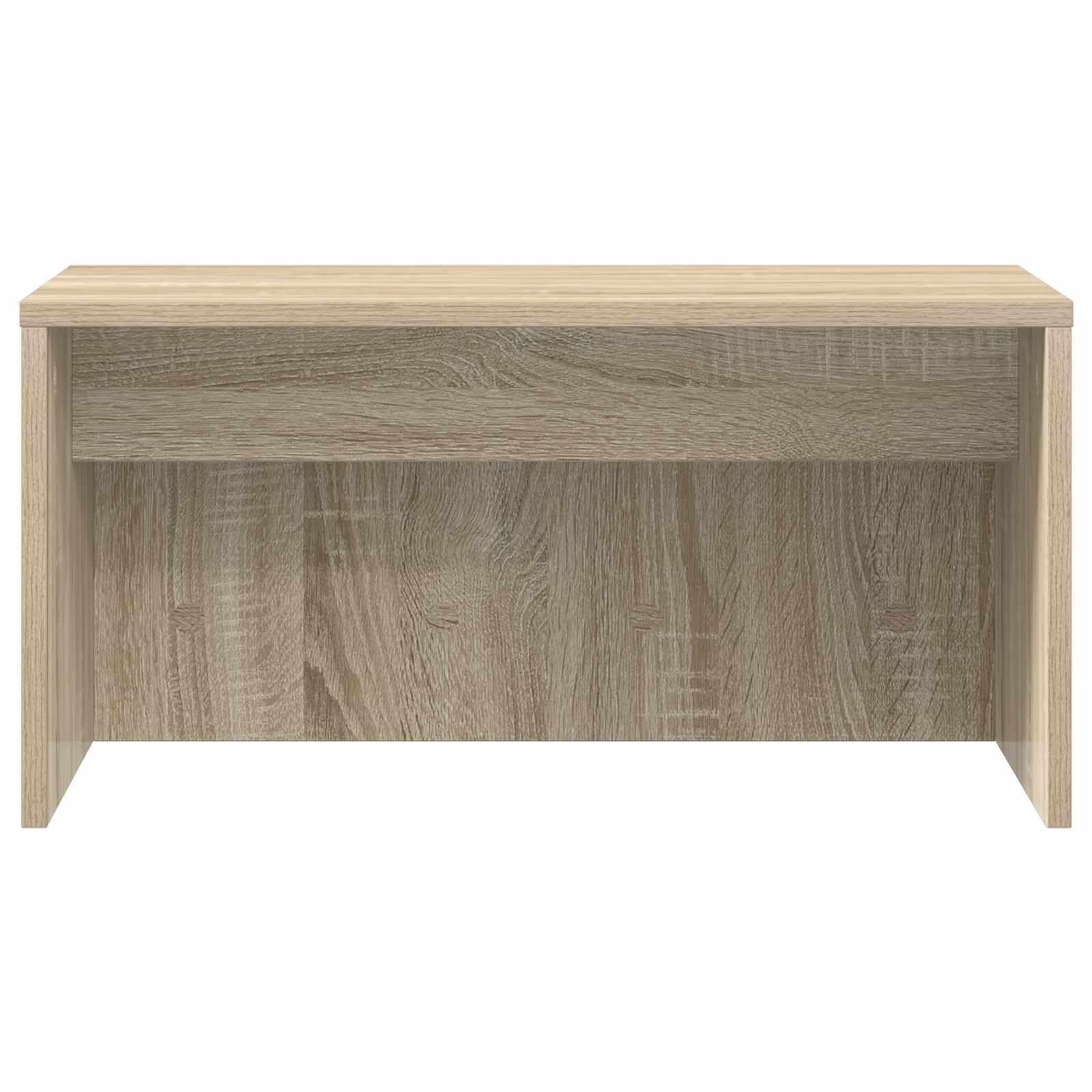 Stół ścienny z dębu Sonoma z materiału drewnopochodnego, 60 x 45 x 30 cm, montowane na ścianie, biurko do domu, laptopa, komputera, do nauki, biura i małych pomieszczeń, łatwa w pielęgnacji