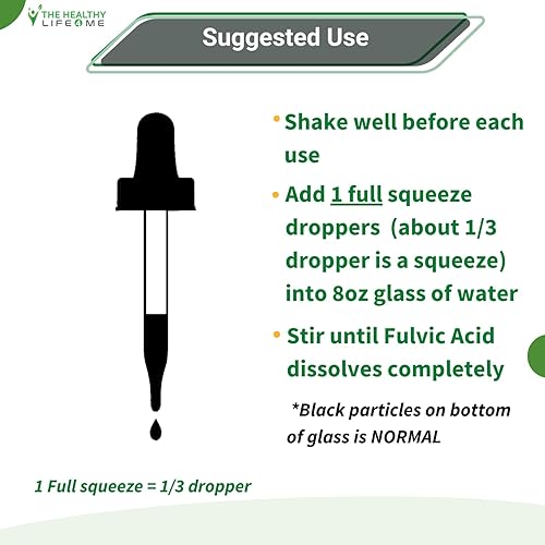 Miniatura 9 de Ácido fúlvico + 72 oligominerales | Ácido húmico fúlvico | Digestión | Hidratación | Keto, Gota de suplemento dietético | Energía | Balance de pH |