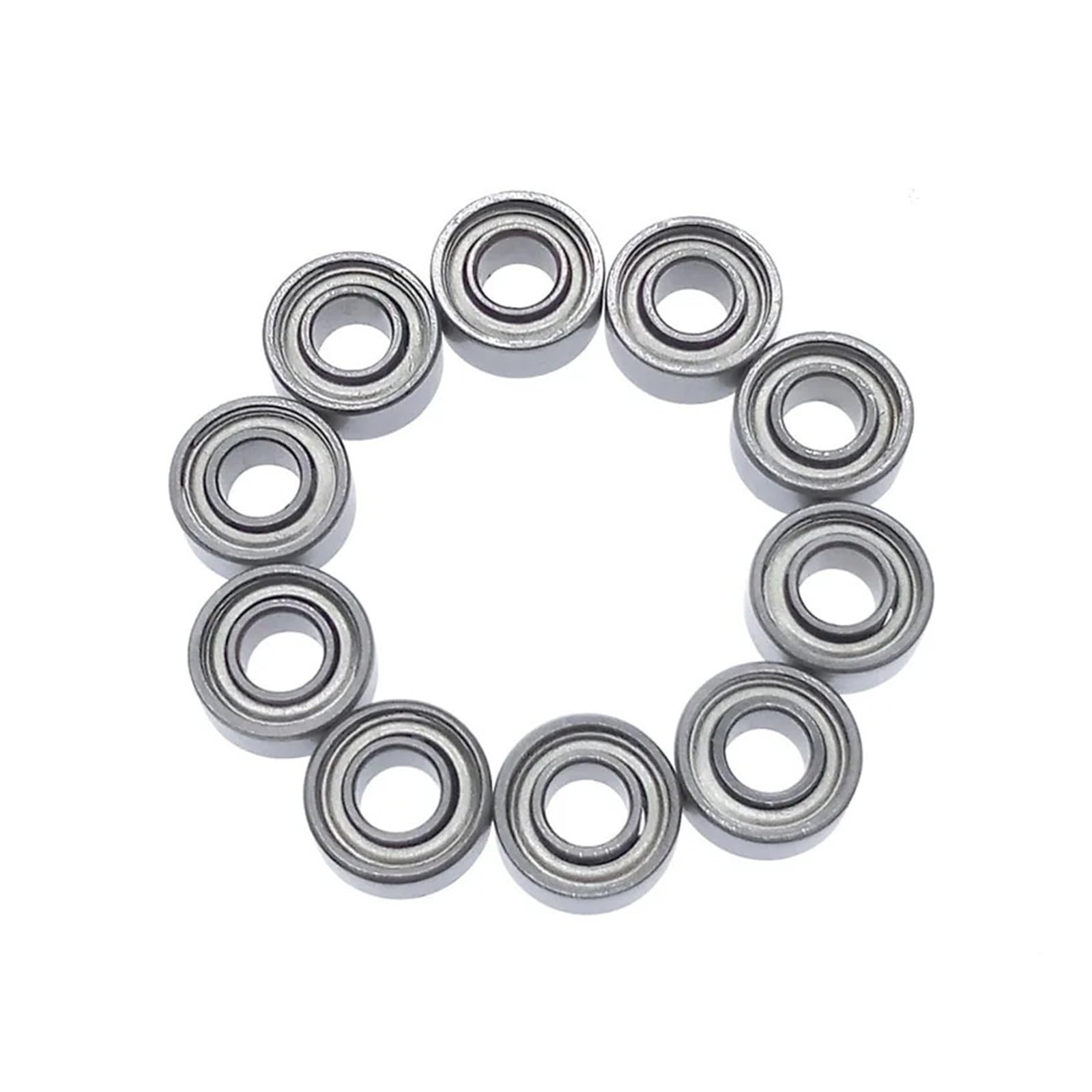 Rodamientos 684ZZ mini de bolas de acero para ejes de 4mm pequeños 4