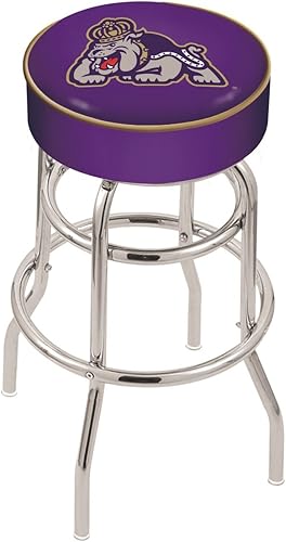 Miniatura 48 de L7C1-4" Georgetown Asiento Cojín con Doble Anillo Base Cromada Taburete Giratorio por The Holland Bar Stool Company 2-L7c1,L7c1,Púrpura,Rojo -,Verde