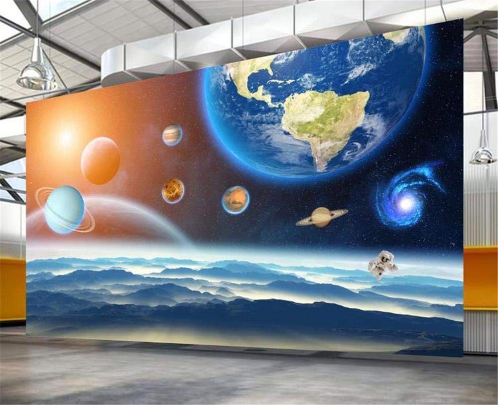 3D Wall Paper Home Decor Custom Lianzhu Star Sky Cosmic Space Dream Wall Decorative Wallpaper-200*140cm