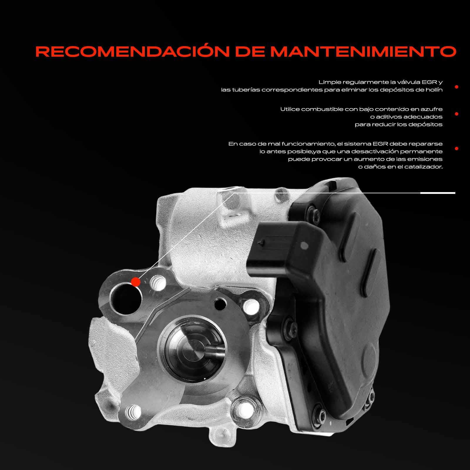 Frankberg Válvula AGR para W176 A200 W246 B200 W204 C180 W205 C220 C204 C220 S204 C180 S205 C220 C117 X117 CLA200 C218 X218 CLS220 2008-2019