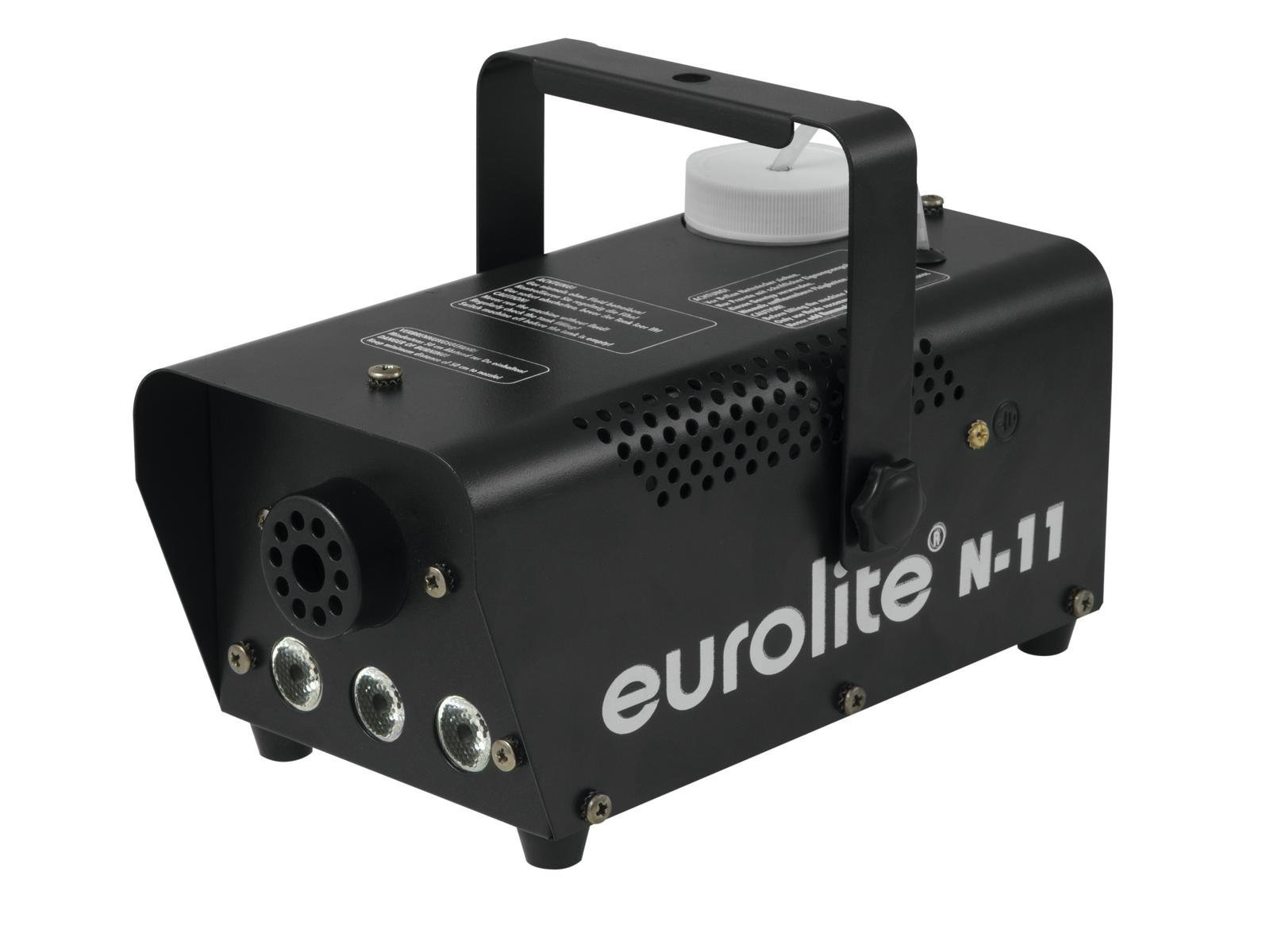 Eurolite 51701958 Eurolite N-11 - Máquina de humo + 3 LED ámbar de 1 W LED Hybrid Amber