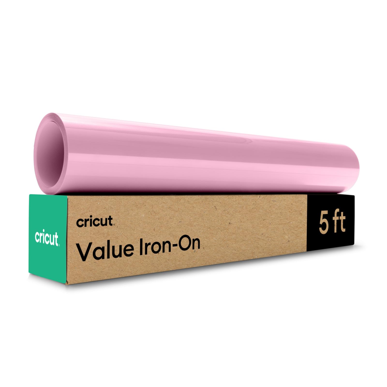 Cricut HTV Heat Transfer Vinyl | 1.5 m | Pink | Iron-On HTV Vinyl for Fabric, Perfect for Custom T-Shirts & DIY Clothing