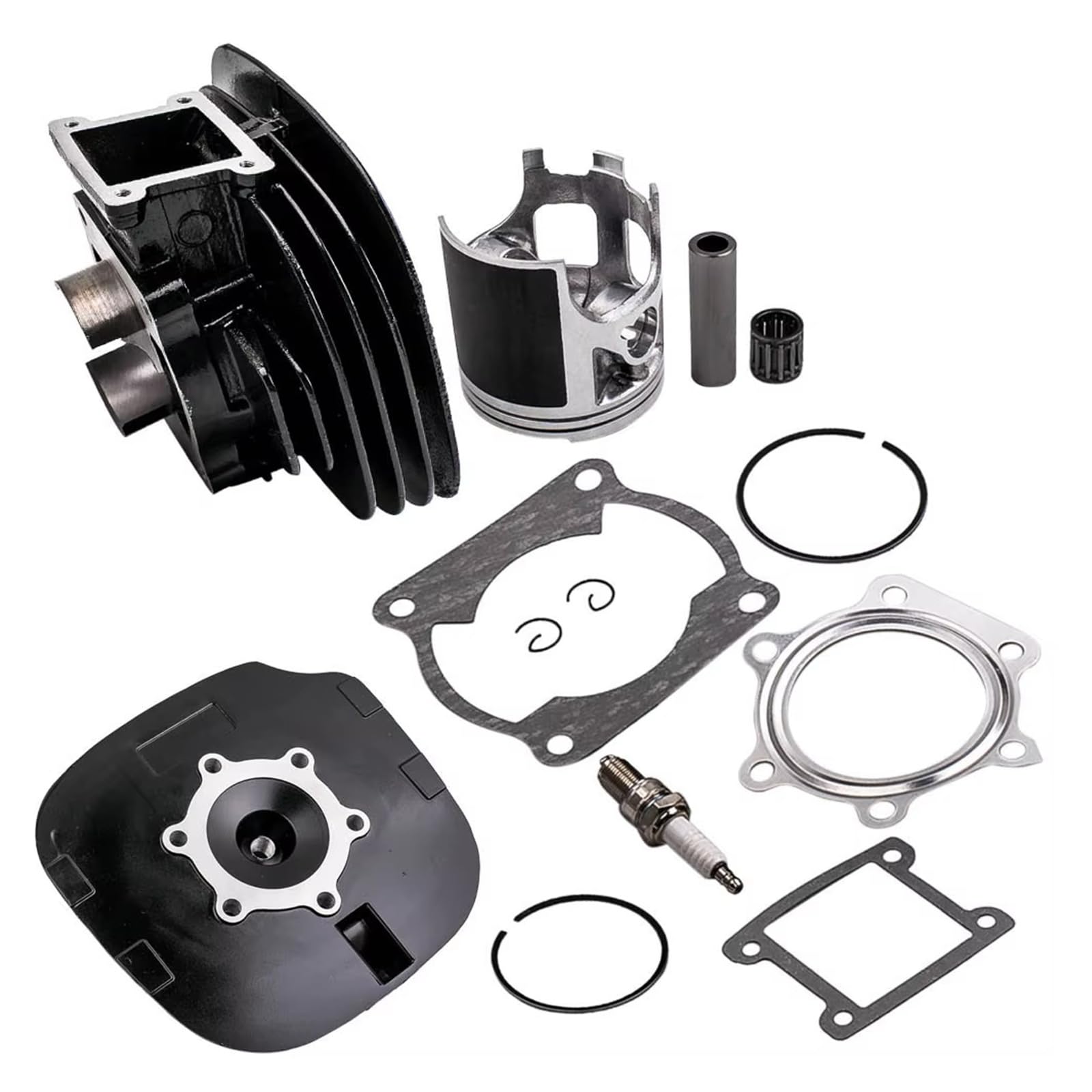 Pistone Cilindro Kit Per Blaster 200 Per YFS200 1988-2006 Kit Guarnizioni Testa Pistone Cilindro Big Bore 3JM-11351-02-00 2XJ-11181-00-00