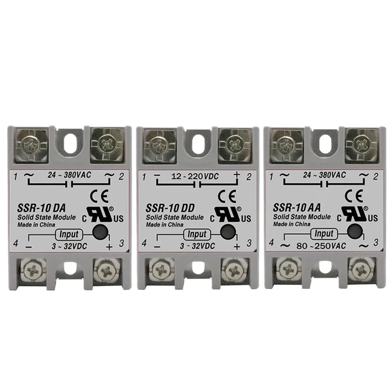 Relais statique SSR-40AA haute performance 40A pour commutation silencieuse