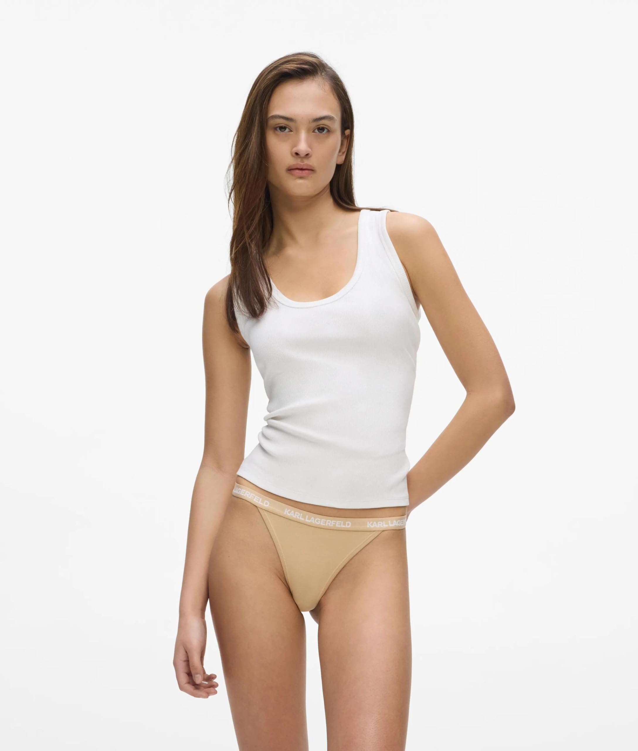 KARL LAGERFELD Slip brasiliani con logo, confezione da 3