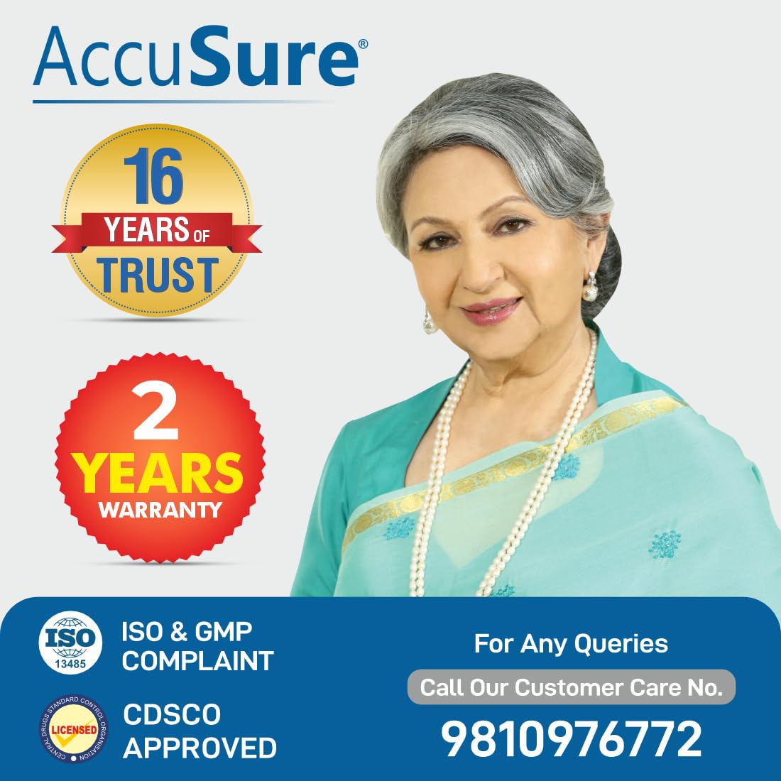 AccuSure DC Nebulizer Machine For Adults & Kids - Compressor Nebulizer Machine With Mouthpiece & Mask For Home Use This Product Comes With 1 Years Warranty. 4
