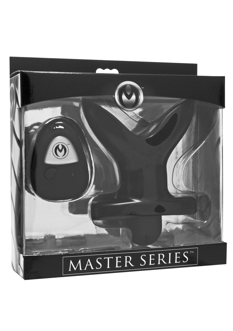 Master Series Black Ass Ancora Controllo Vibrazione Remoto Anale Spina