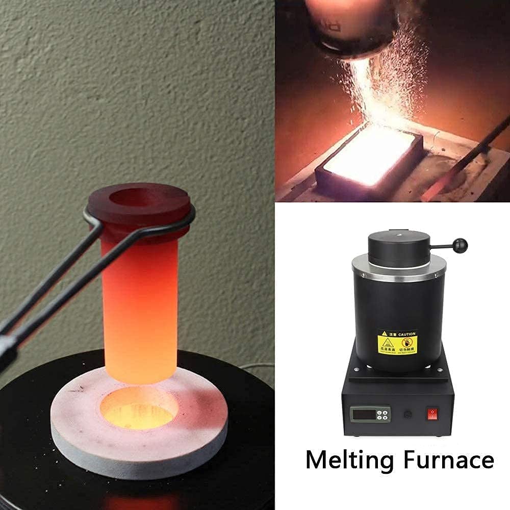 電気　デジタル溶解炉機（中古） Amazon.co.jp: 中周波溶解機、業務用溶解炉、1600℃溶解鋳造高温