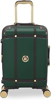 Vintage Superiority 20-Inch Cabin Trolley Bag (55 cm, Mountain View) | Leather-Look Trims | TSA Lock | 8-Wheel Spinner | Lightweight Hard Travel Suitcase