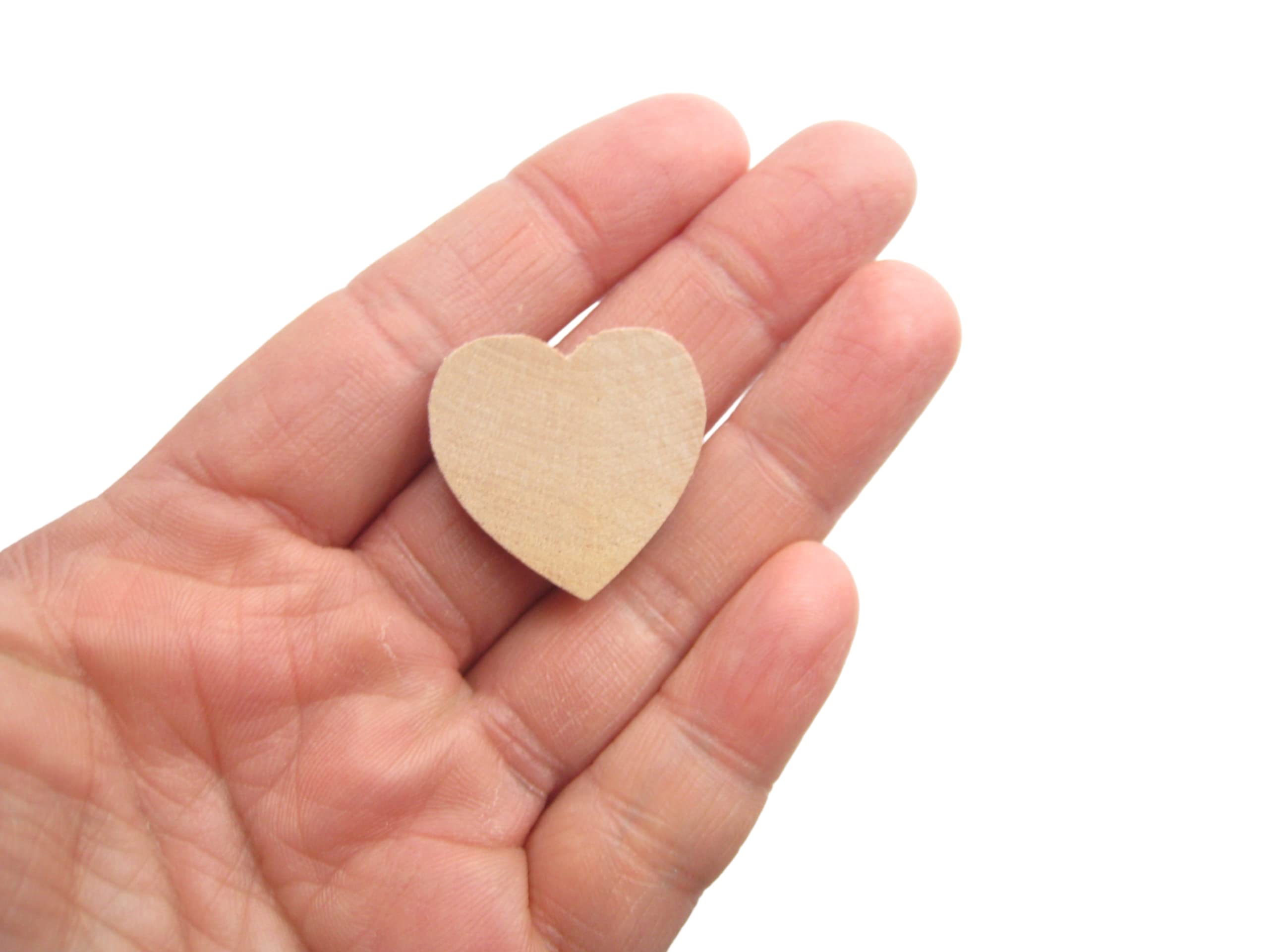 Amazon.co.jp: Nakpunar® 木製ハートカットアウト 100個 : ホビー