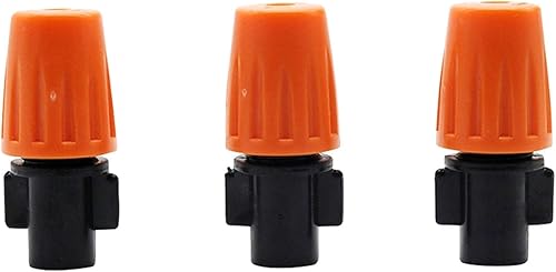 XINHUI Garden Sprinkler Watering Sprayer 6mm Spray Nozzle Orange Adjustable Sprayer Agricultura Greenhouse Greenhouse Garden Irrigation Watering