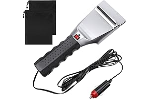 Heated Snow Ice Scraper: Melt Away Winter Woes Effortlessly