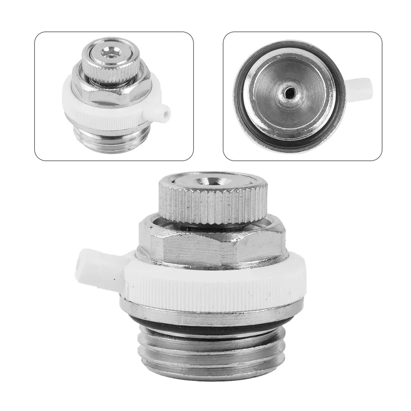 Válvula De Radiador Purga Automática, Ventilación Aire 1/2 ", 1/2/3/5 Uds for Calefacción(5pcs)