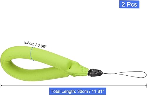 Miniatura 2 de PATIKIL Correas de muñeca flotantes, neopreno impermeable ligero 8.82 oz correa de pulsera de flotabilidad para cámara submarina