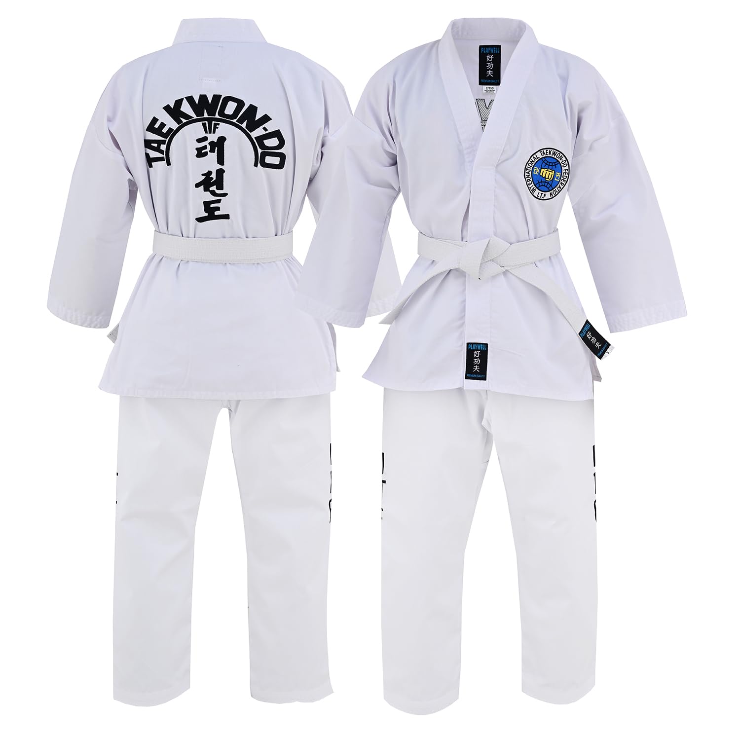 Playwell Martial Arts Itf Taekwondo Estudiante Traje