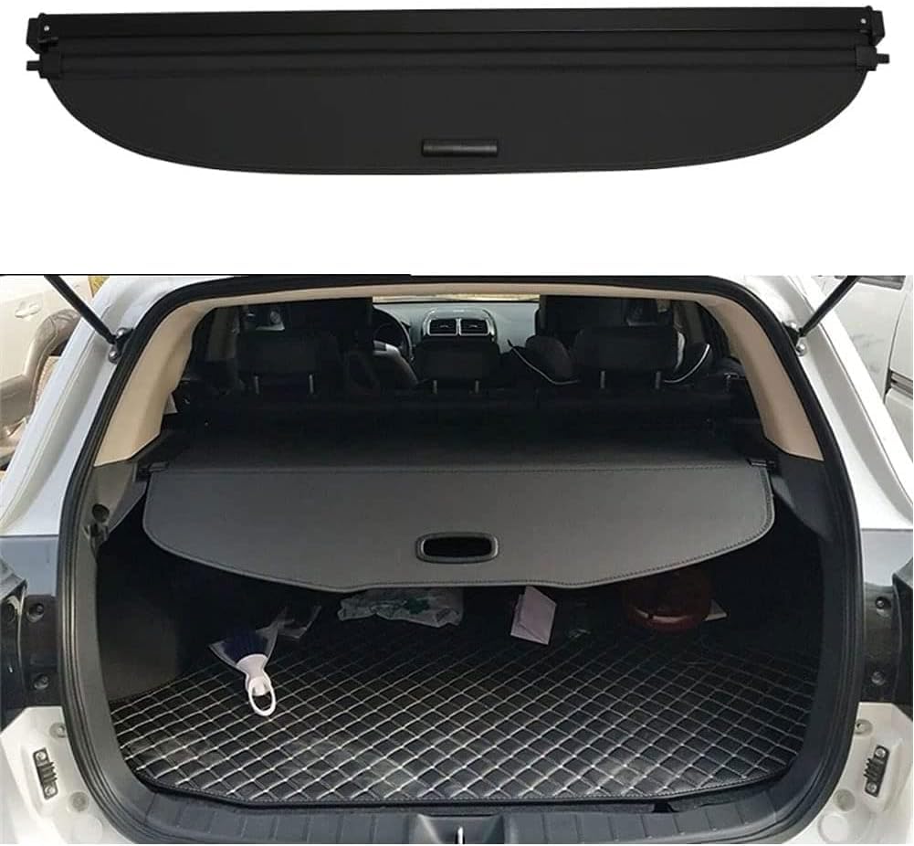 Auto Intrekbare Kofferbak Pakket Plank Beveiliging Cover voor Mitsubishi ASX 2013-2021,Afscherming Beveiliging Panel Rolgordijn,Bagage Zonnescherm Cover, Auto Planken Accessoires