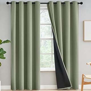Yakamok Full Shade Curtain Panels,Thermal Insulated & Energy Efficiency ...
