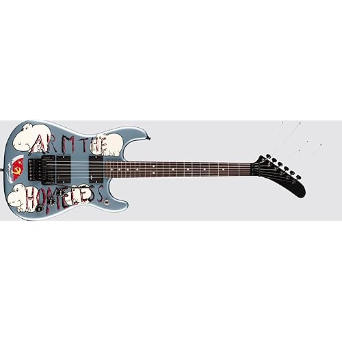 Fender Tom Morello's "Arm The Homeless" Electric Guitar - Blue Ice Metallic