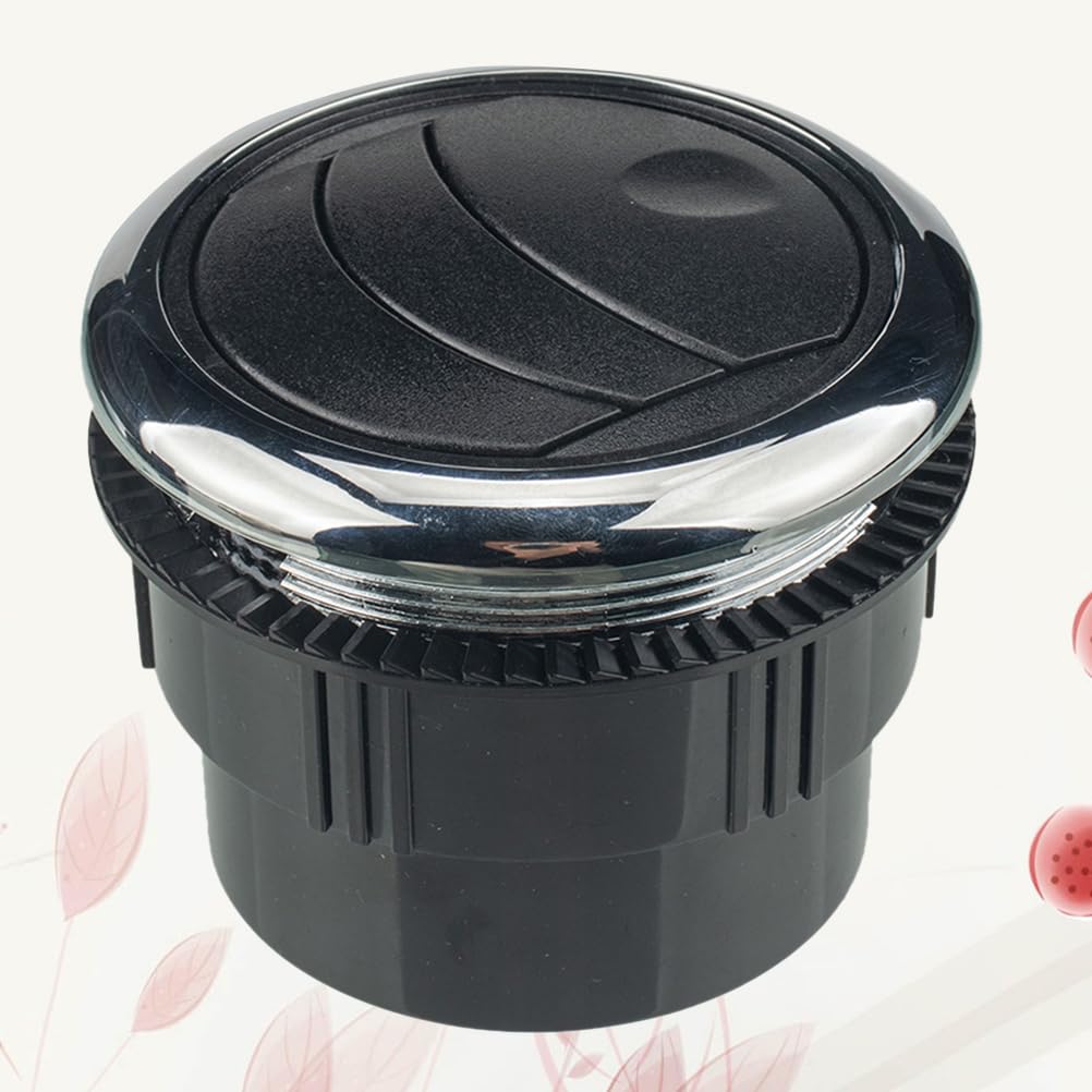 Wakauto Bouton de purge rond pour plaque électrique type A/C universel pour camping-car, caravane 87 mm/75 mm 70 mm