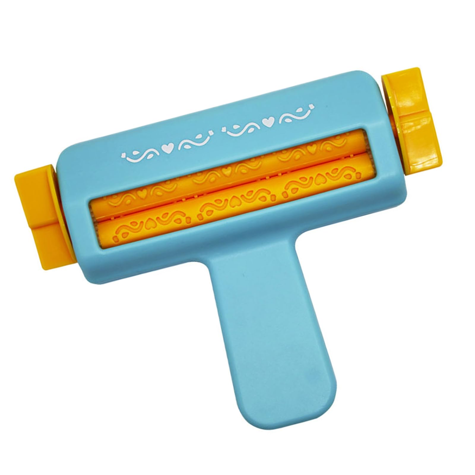 HDOYTXXM Handheld Roller Embosser for Paper Leather Crafting Creates Decorative Designs for Enthusiasts Home Craft Tool