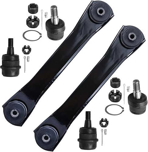 Miniatura 11 de Detroit Axle - Kit de brazos de control inferiores delanteros para Jeep Grand Cherokee Dodge Durango 2011-2015 2012 2013 2014, 2 brazos de control