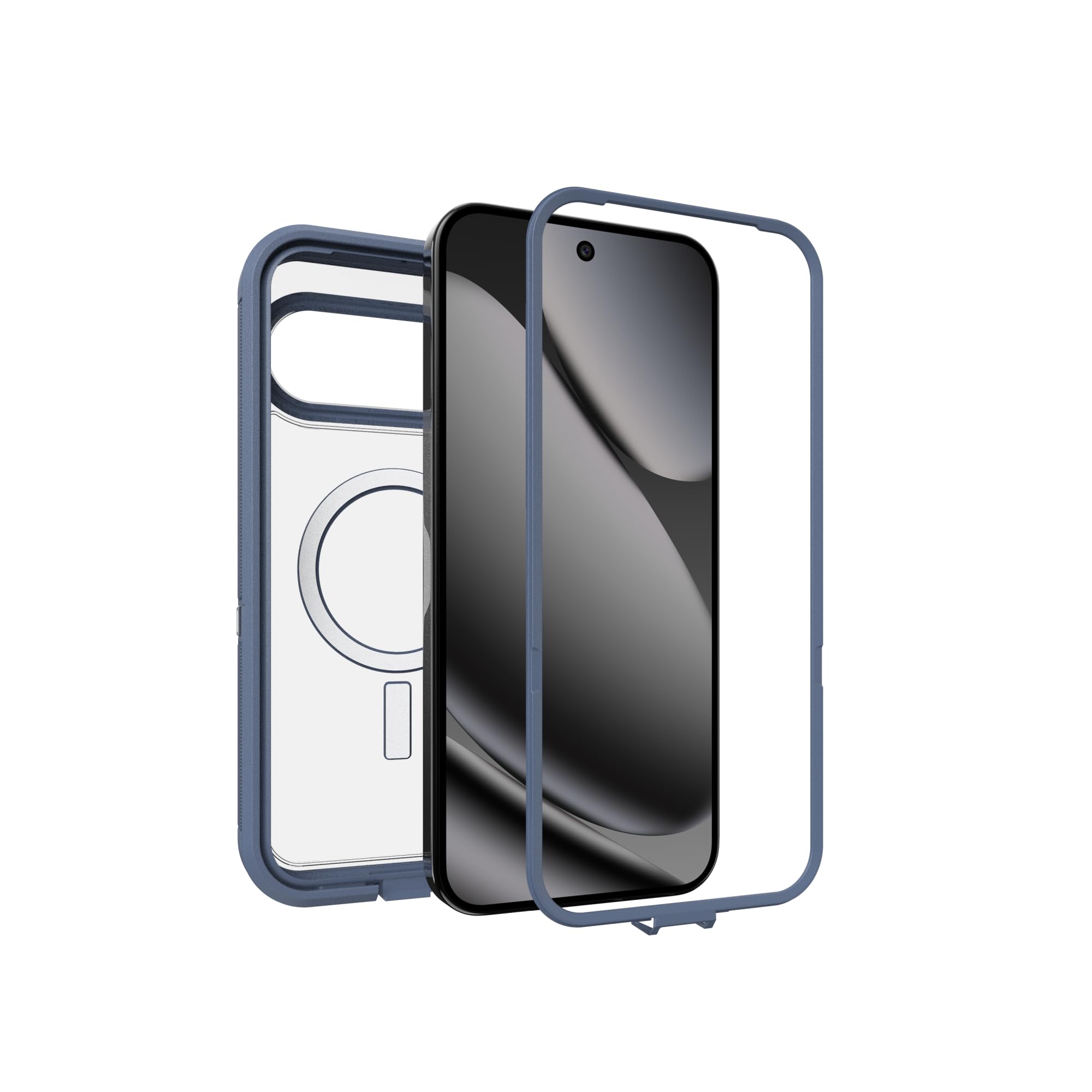 OtterBox Defender Series Pro XT Etui z Pixelsnap do Google Pixel 10 Pro XL, Odporne na Wstrząsy, Przetestowane 7 Razy Przetestowane Zgodnie ze Standardami Wojskowymi, Niebieskie