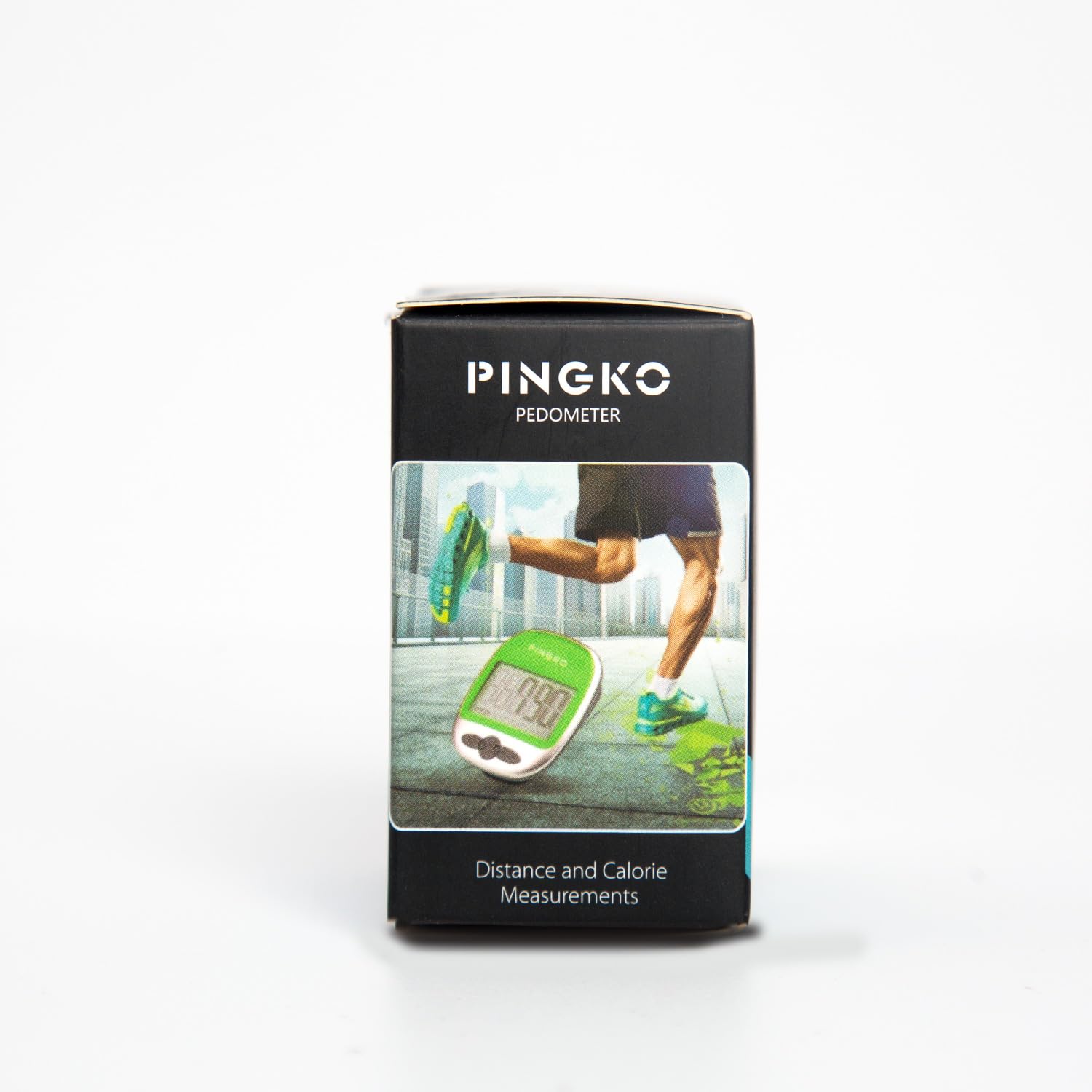PINGKO Pedometro Contapassi Conta Passi Accuratamente Contapassi Sportivo Portatile Passi/distanza/calorie/Contapassi per Fitness, Contatore di Calorie