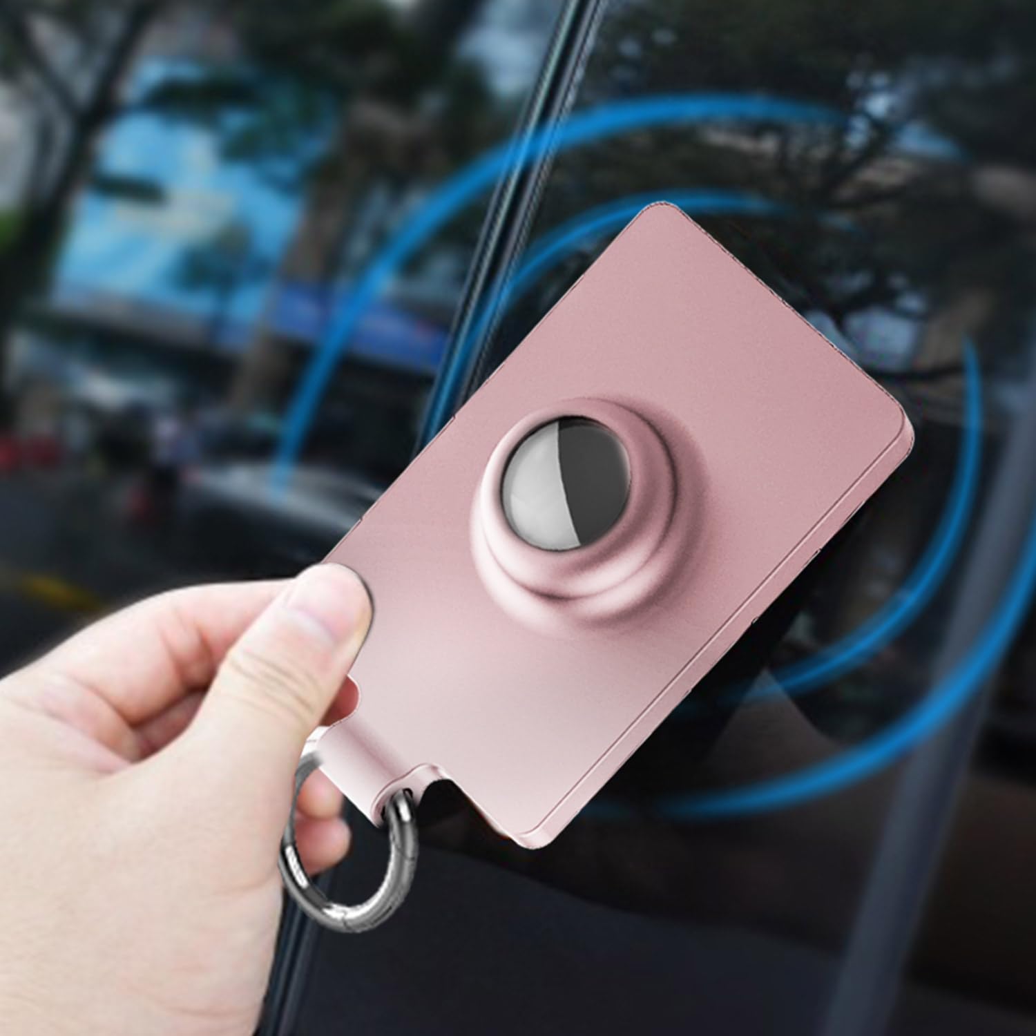 Portachiavi Airtag Per Tesla - Custodia In Silicone Anti-Graffio Per Model 3/Y/S/X, Anti-Smarrimento E Pratico - Foto 6