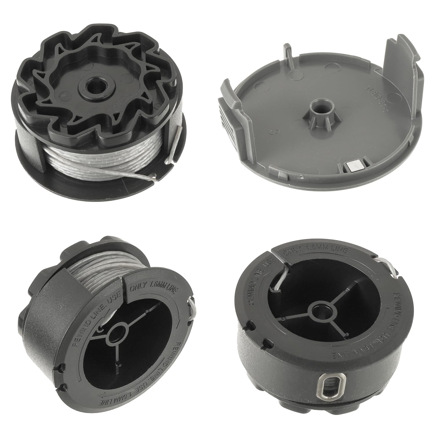 Spool Bosch UniversalGrassCut 18 F016800570 bobine avec couvercle 1600A01R5J