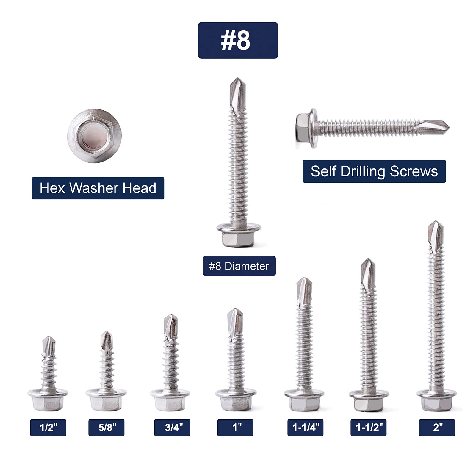 Tornillo Cabeza Plana Phillips Milimétrico | Tornillos Vertiz