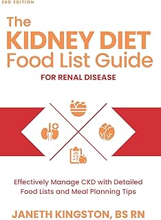 The Kidney Diet Food List Guide for Renal Disease: Effectively Manage CKD with Detailed Food Lists and Meal Planning Tips