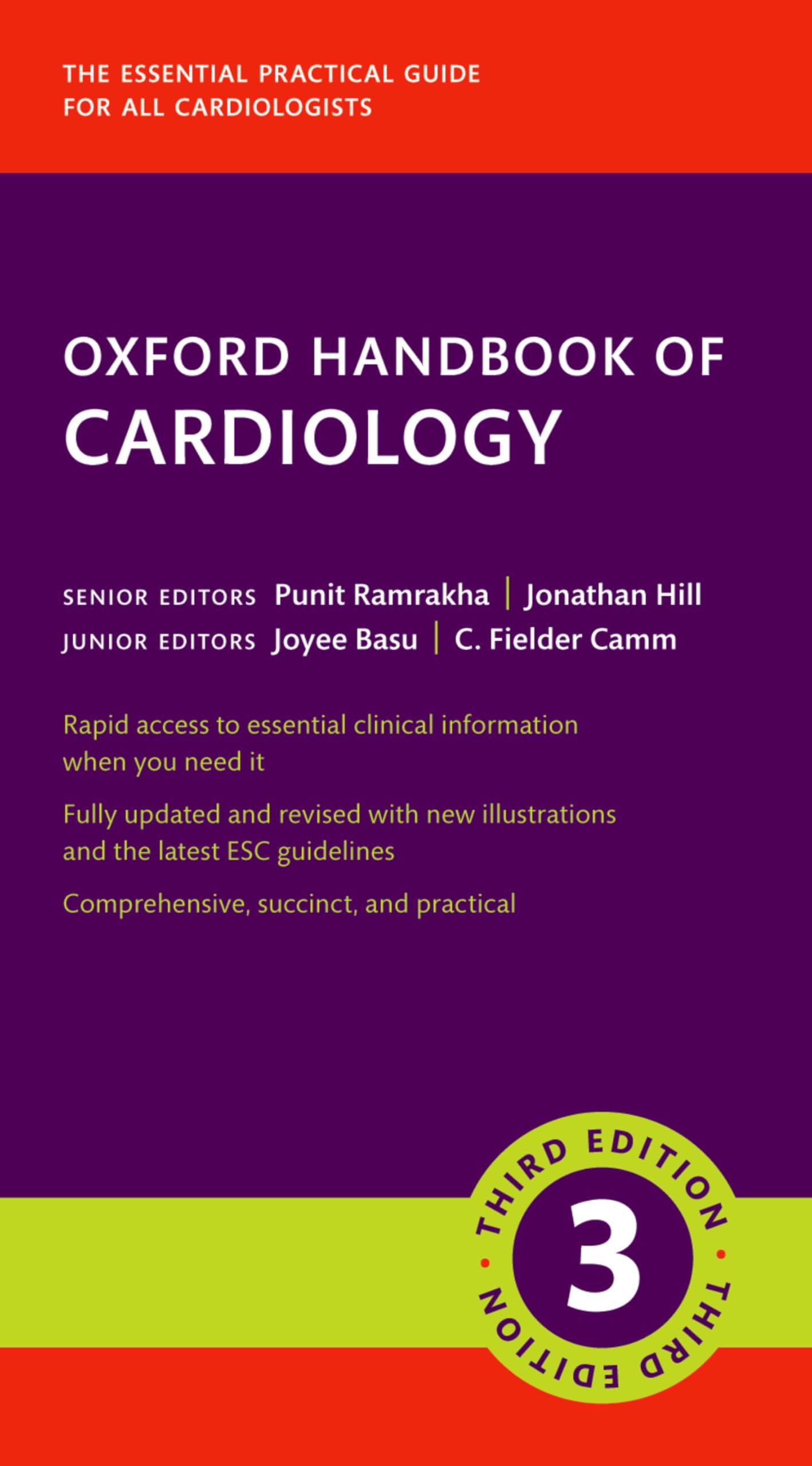 Oxford Handbook of Cardiology (Oxford Medical Handbooks)