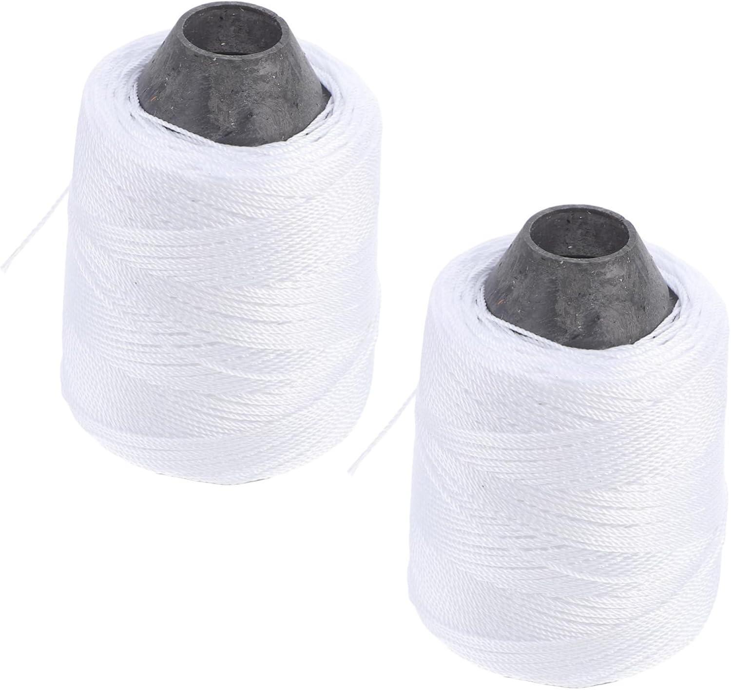 2rolls Heavy Duty Nylon Construction String Line for Masonry Gardening Outdoor Survey Rope