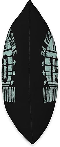 Miniatura 2 de Retro 84th Birthday Gifts Men Women Throw Pillow, 18x18, Multicolor